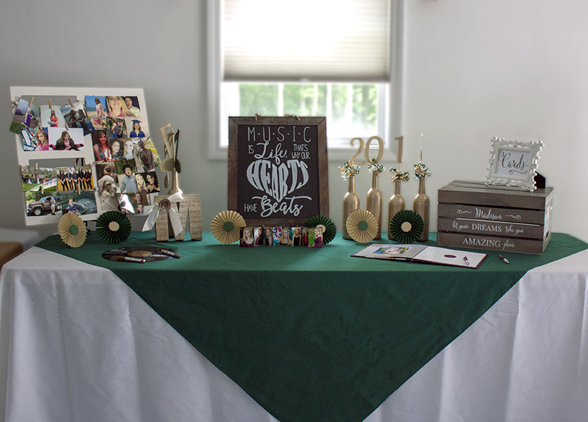 High School Graduation Party Table