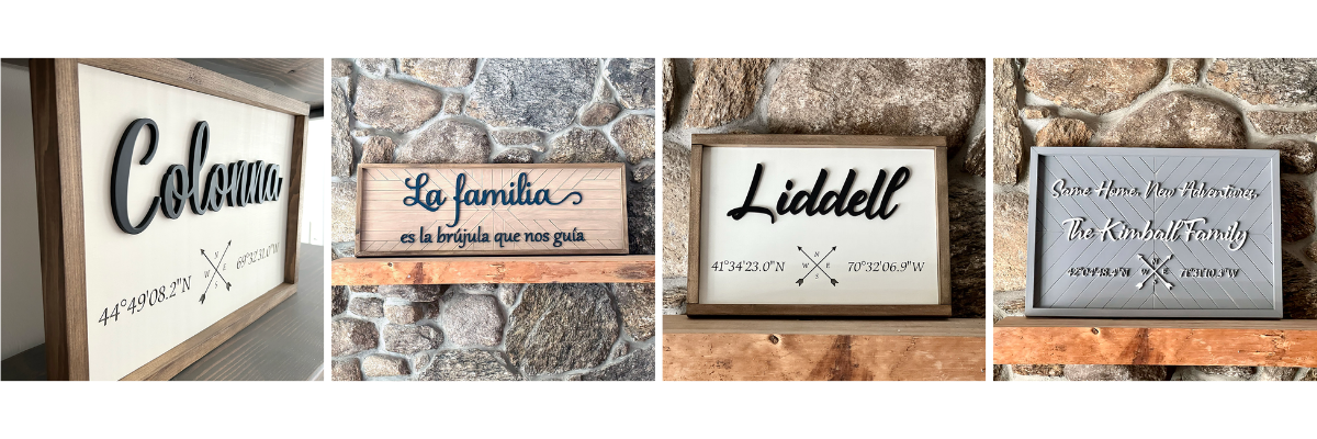 Custom Family Signs