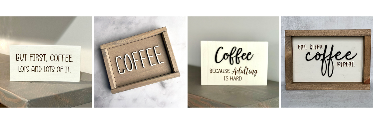 Coffee Lover Gifts & Accessories - Caffeine Chaos Collection - SKO Designs