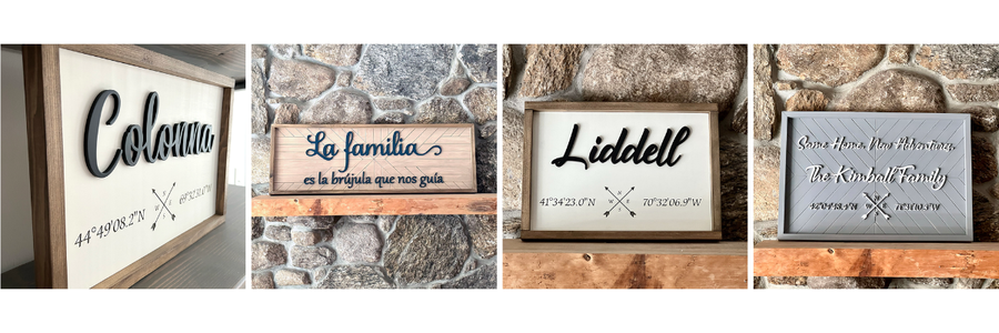 Custom Family Signs