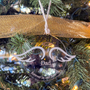 Personalized Angel Memorial Ornament - Engraved Clear Acrylic Christmas Remembrance Keepsake