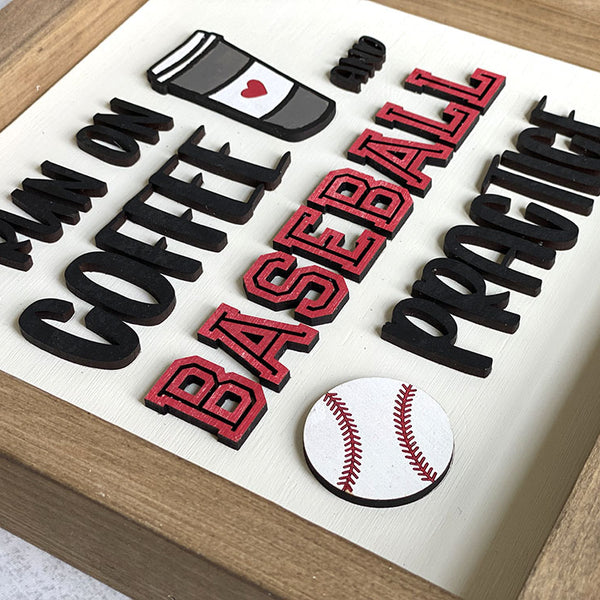 I run on Coffee and Baseball Practice