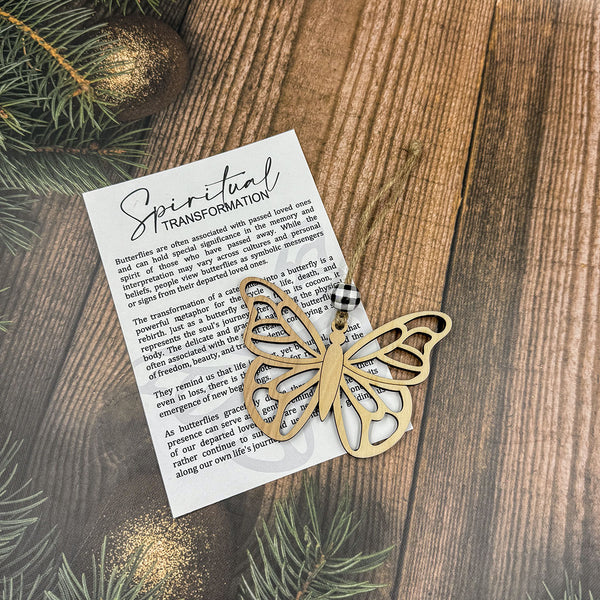 Butterfly Storyteller Ornament - Spiritual Transformation