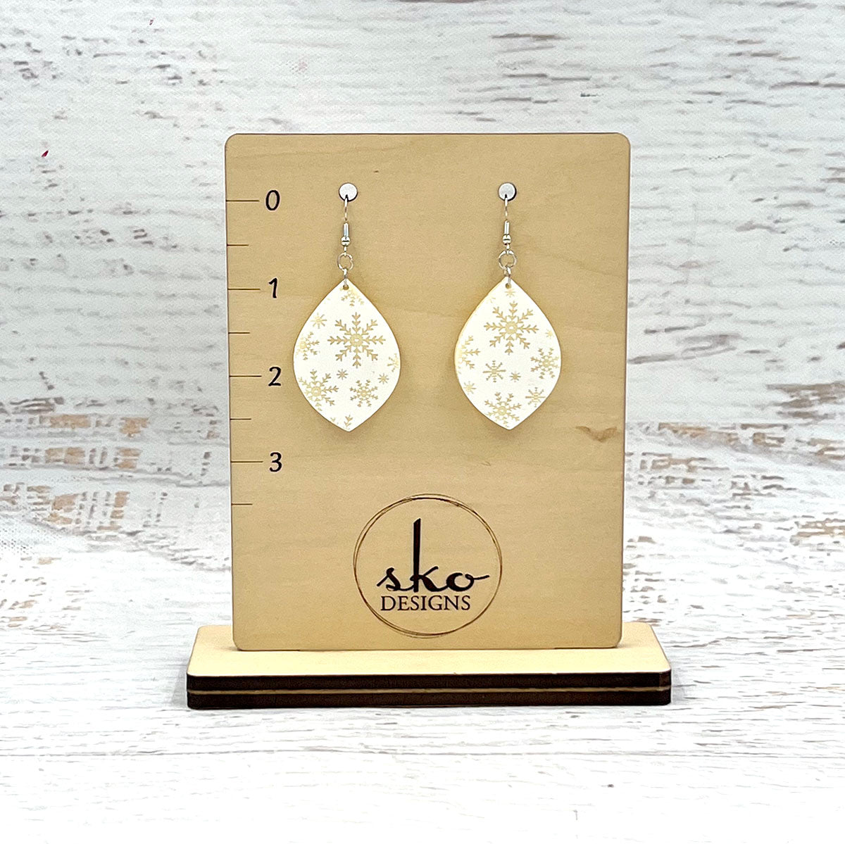 Snowflakes ColorPop Earrings