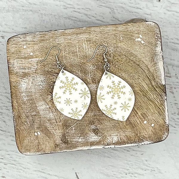 Snowflakes ColorPop Earrings