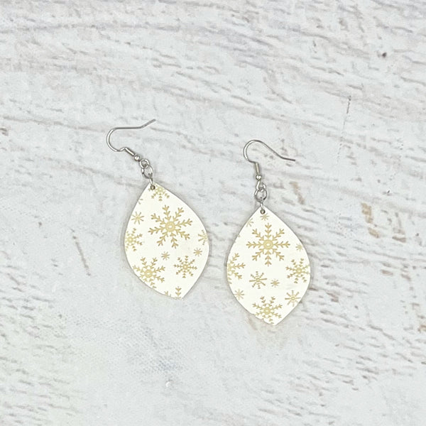 Snowflakes ColorPop Earrings