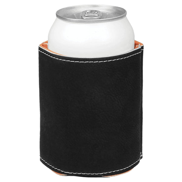 Premium Leatherette Can Cooler - I'm Not Short, I'm Concentrated Awesome