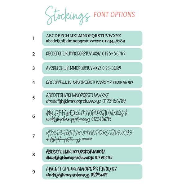 Personalized Cable Knit Christmas Stocking with Leather Patch