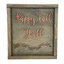 Happy Fall Y'all - Handcrafted Wood Sign with Copper Lettering