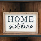 Home Sweet Home Wood Sign