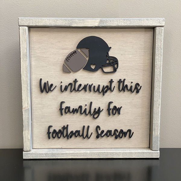 We interrupt this Family for Football Season #3