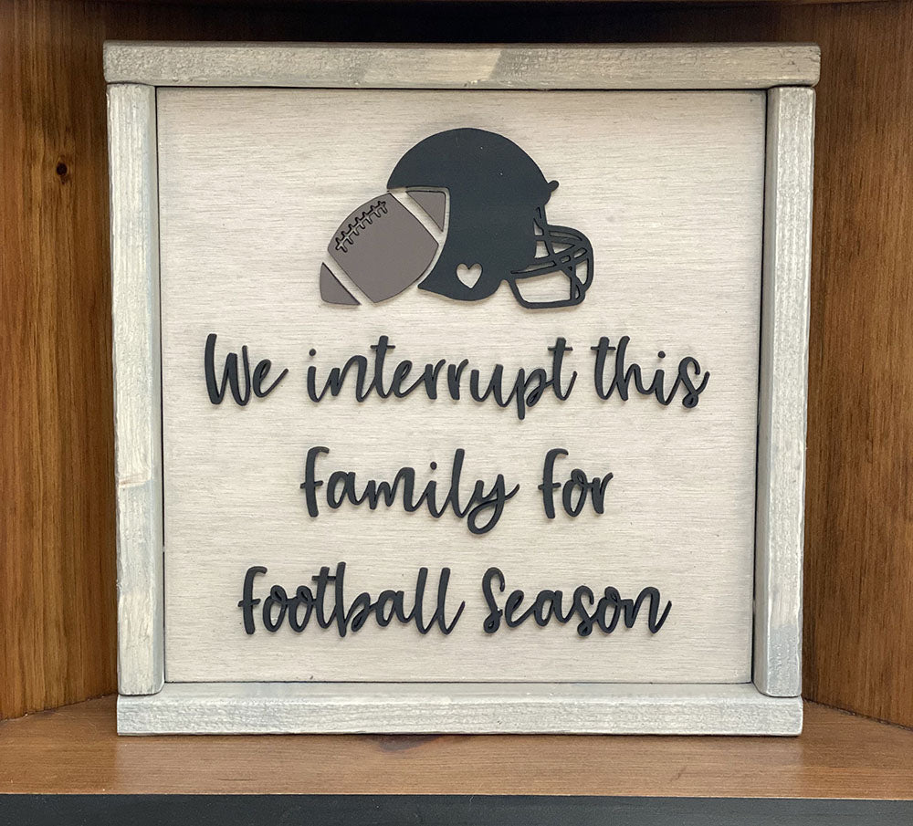 We interrupt this Family for Football Season #3
