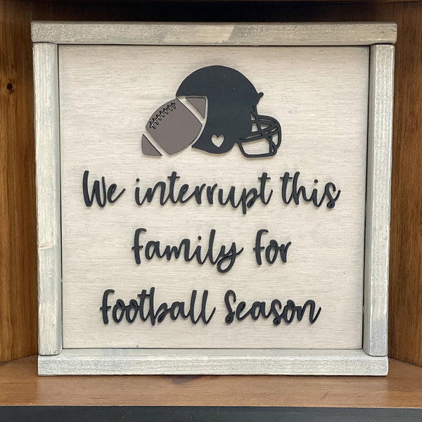 We interrupt this Family for Football Season #3