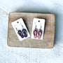 Patriotic Stars & Stripes Flip Flop Earrings