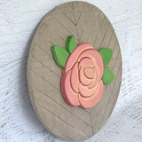 Peach Floral Mosaic 12