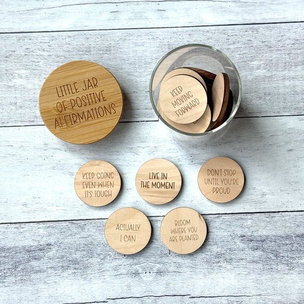 Positive affirmation tokens