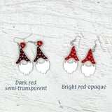 Gnome Earrings Red Style 3