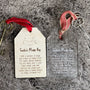 Santa's Magic Key - Christmas Door Hanger for Homes Without Chimneys
