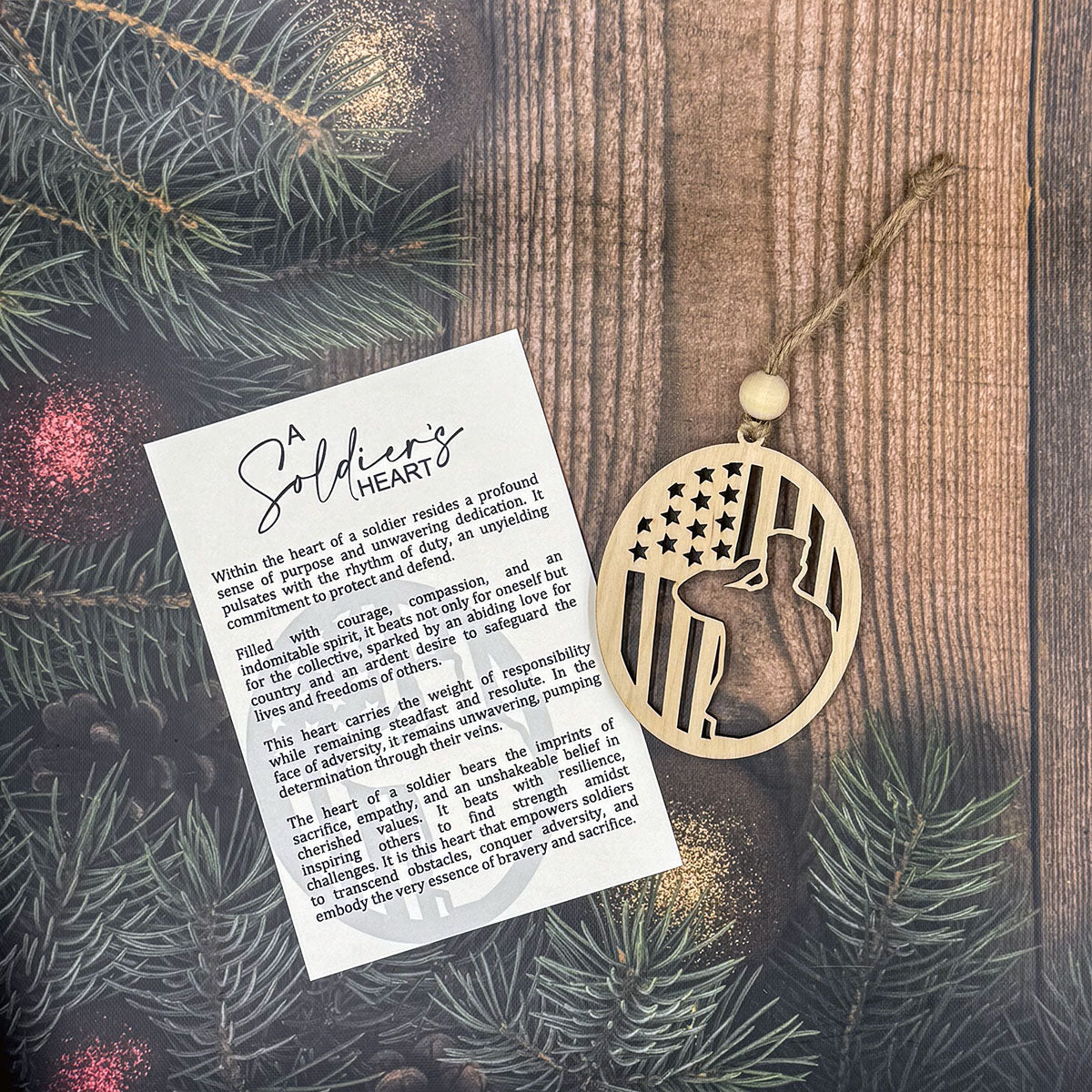Storyteller Ornament - A Soldier's Heart