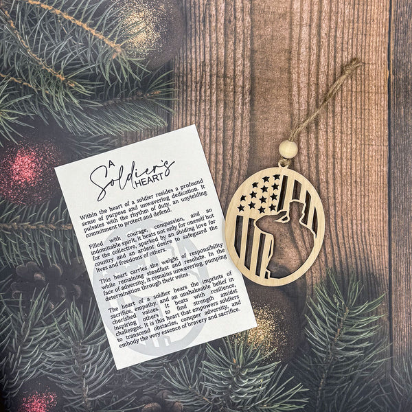 Storyteller Ornament - A Soldier's Heart