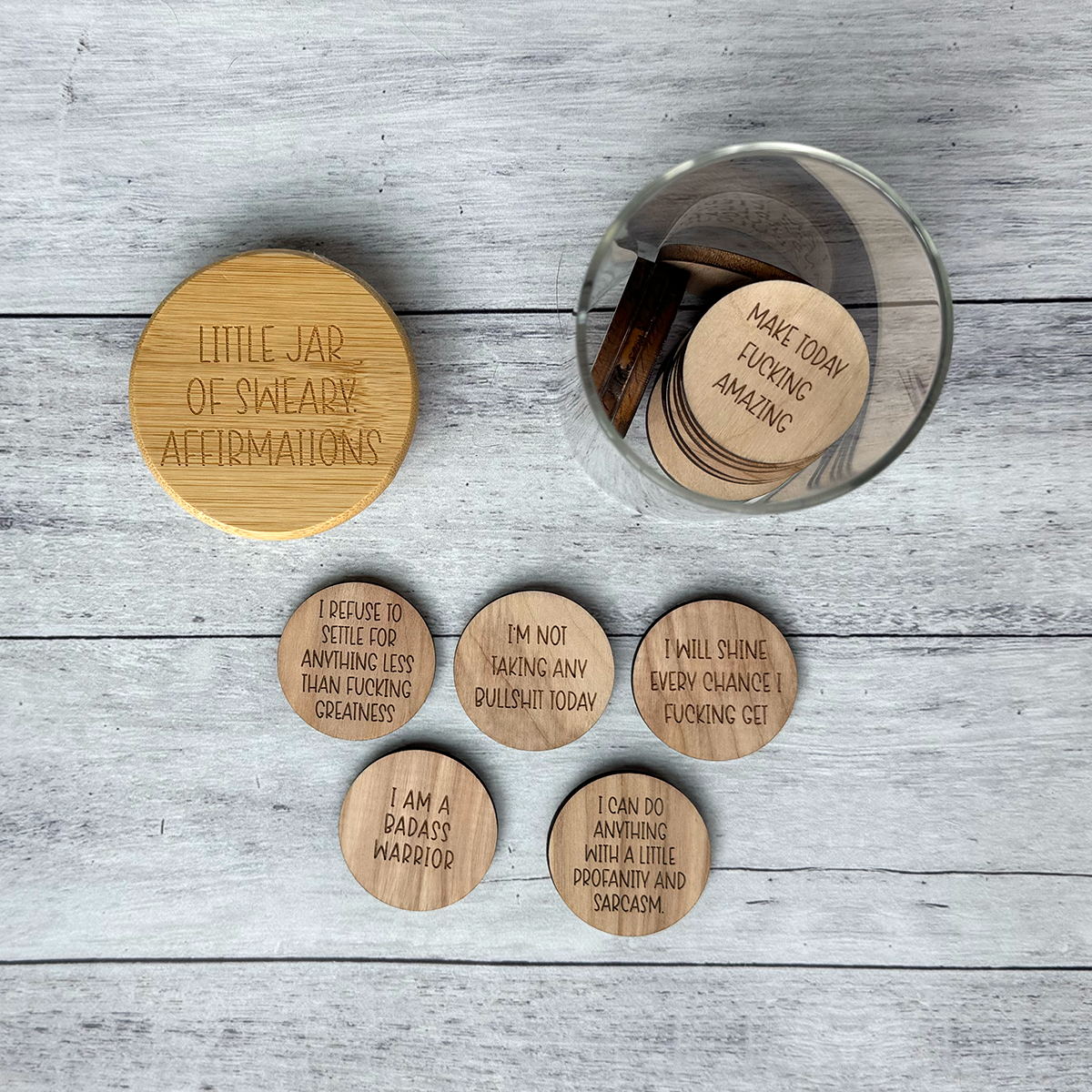 Sweary Affirmation Tokens Set 2