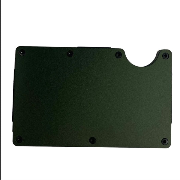 RFID Blocking Metal Wallet with Custom Engraving - Slim Minimalist Design