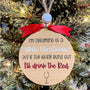 I'm Dreaming of a White Christmas Funny Ornament