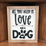 All you need is love and a dog
