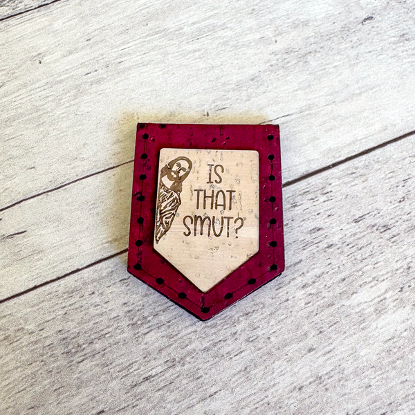 'Is That Smut?' Jesus Watching Magnetic Cork Bookmark - Literary Gift for Book Lovers