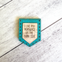 Magnetic Cork Bookmark 'I Like My Romance on the Dark Side' - Funny Literary Gift for Book Lovers