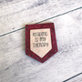 'Reading is My Therapy' Magnetic Cork Bookmark