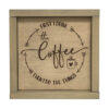 First I drink the Coffee then I do the things