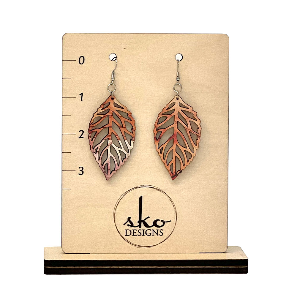 Leaf Earrings  – Delicate Fall Large