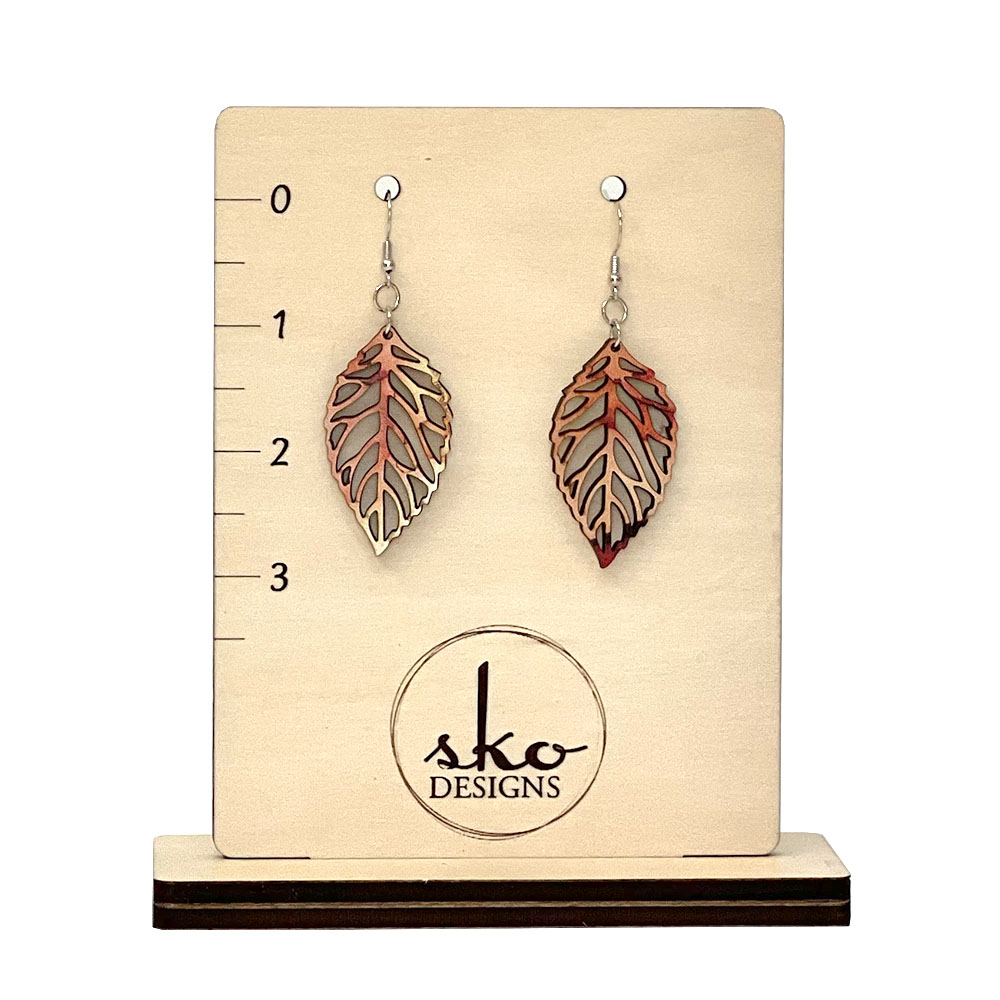Leaf Earrings  – Delicate Fall Small