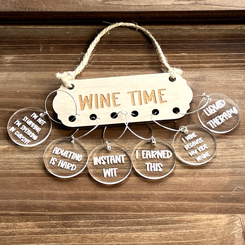 Wine Charms – Wine Time Set 2