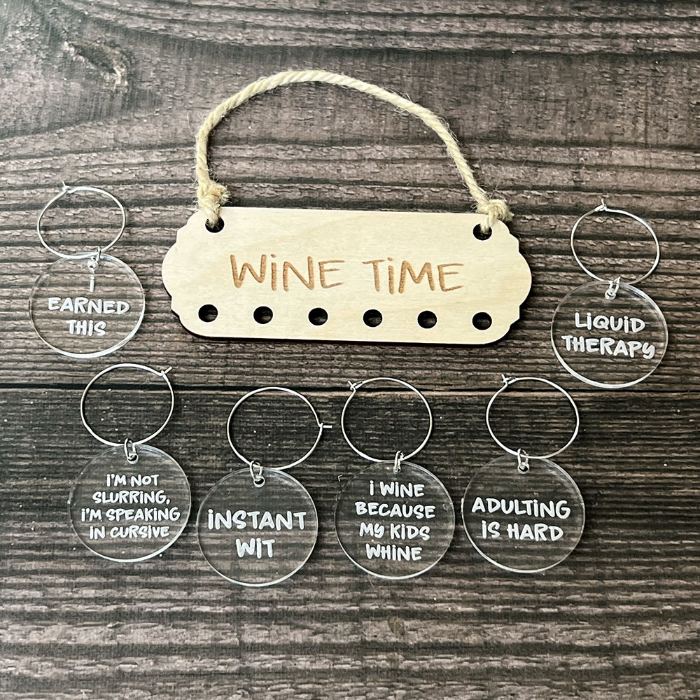 Wine Charms – Wine Time Set 1
