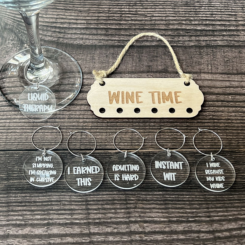 Wine Charms – Wine Time Set 2