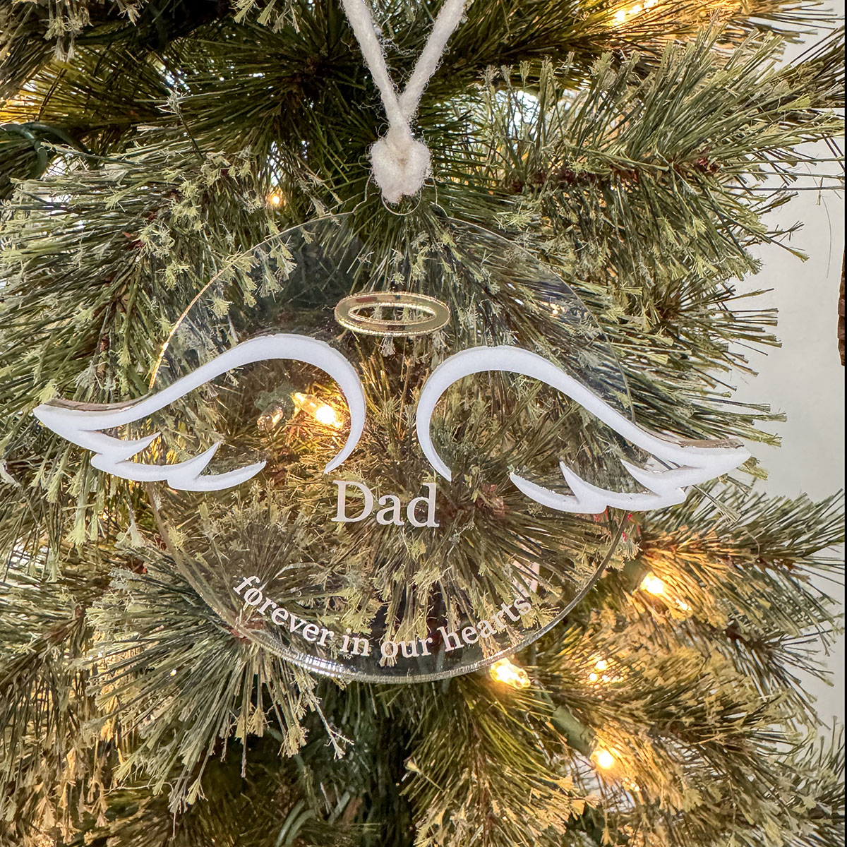 Angel Memorial Ornament - SKO Designs