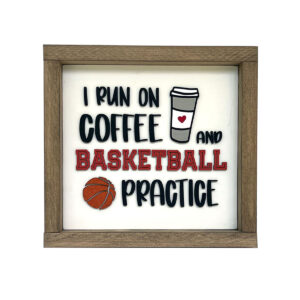 I run on coffee and basketball practice