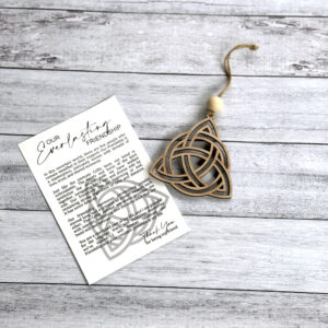 Storyteller Ornament Everlasting Friendship Celtic Knot